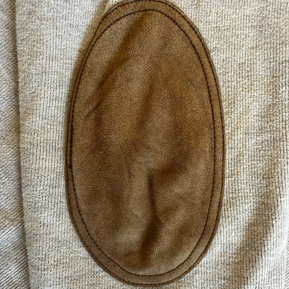 Ralph Lauren Shawl Collar Sweater Oatmeal - Picture 4 of 6